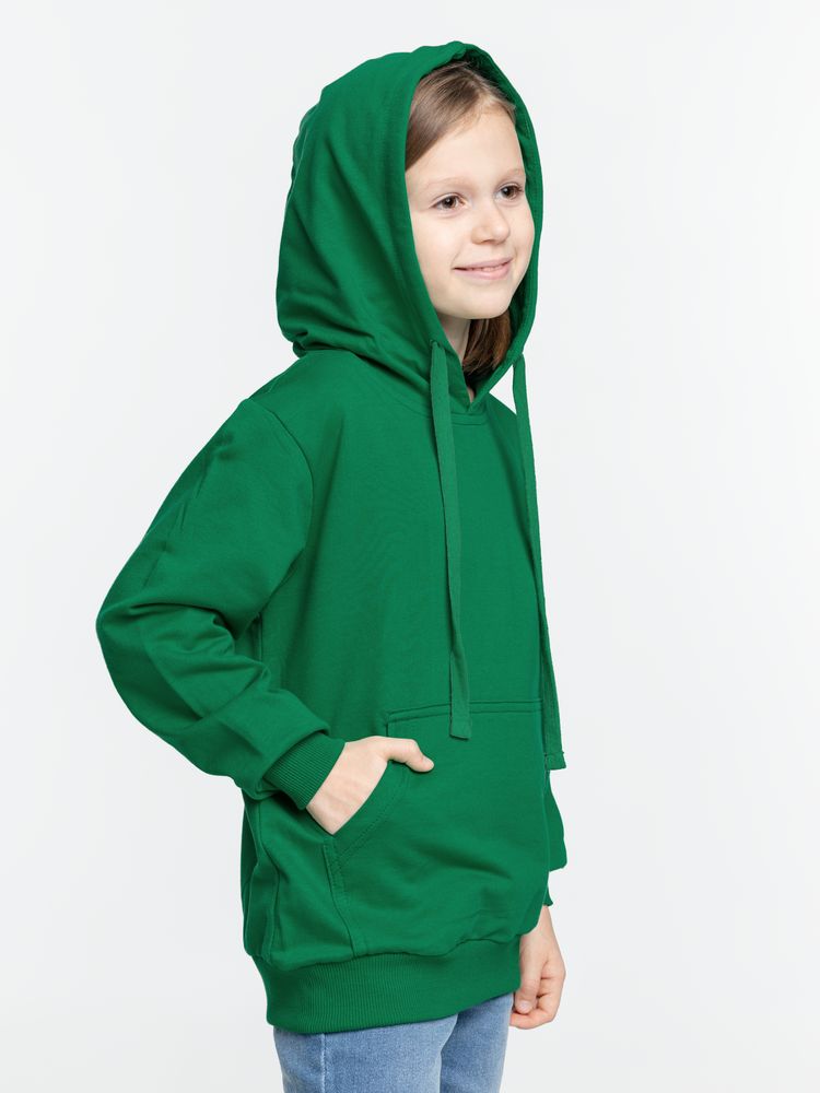 Худи детское Kirenga Kids 2.0, зеленое
