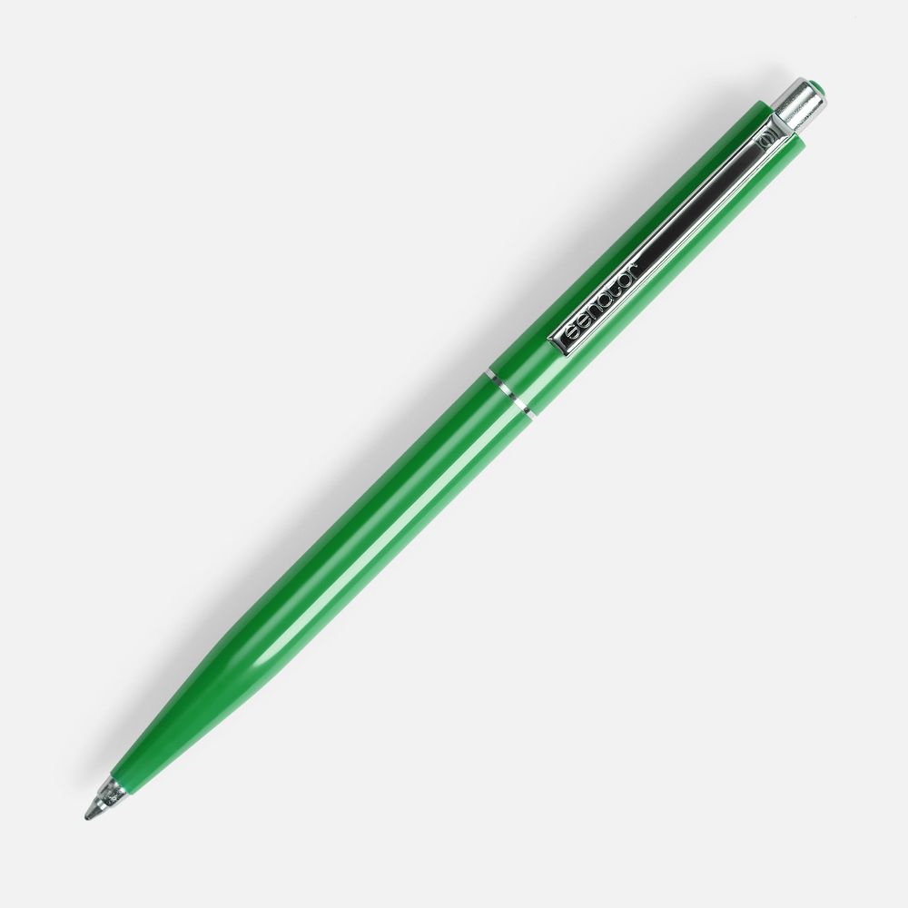 Ручка шариковая Senator Point, ver.2, зеленая