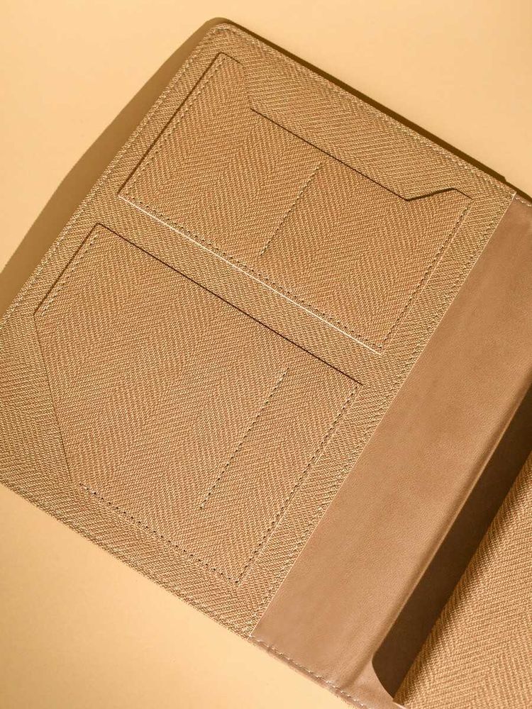 Ежедневник-органайзер Twill, недатированный, коричневый