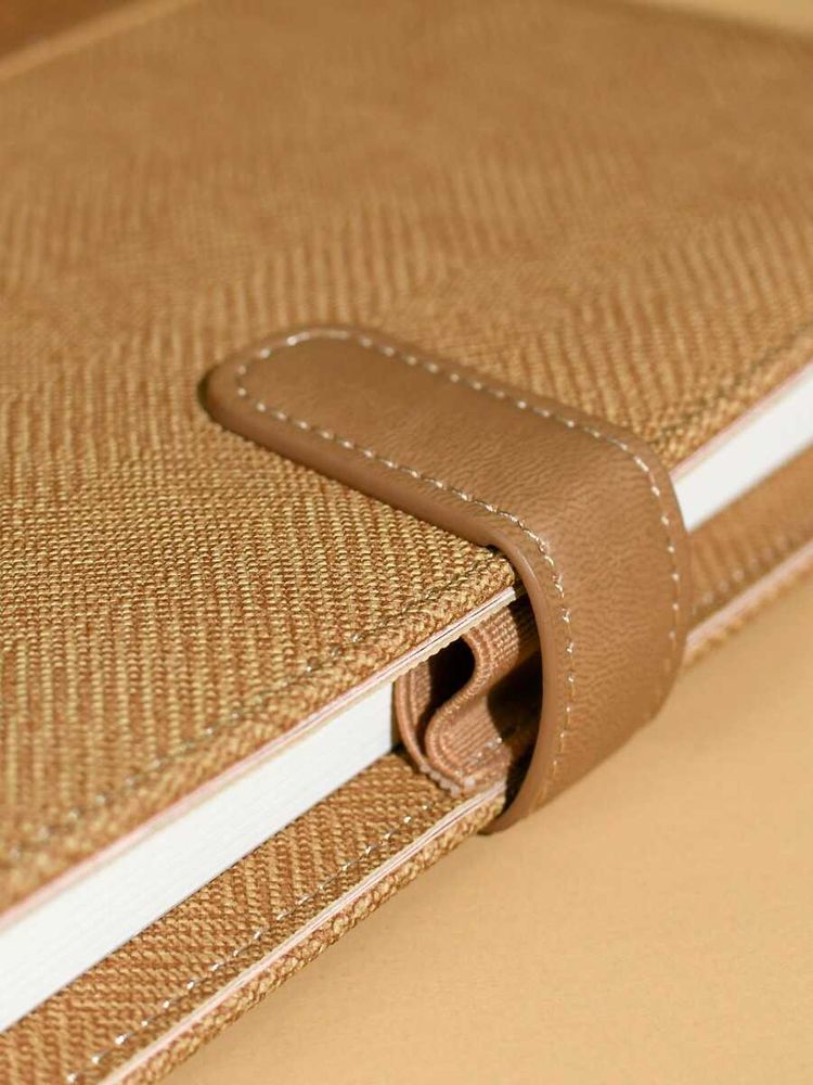 Ежедневник-органайзер Twill, недатированный, коричневый
