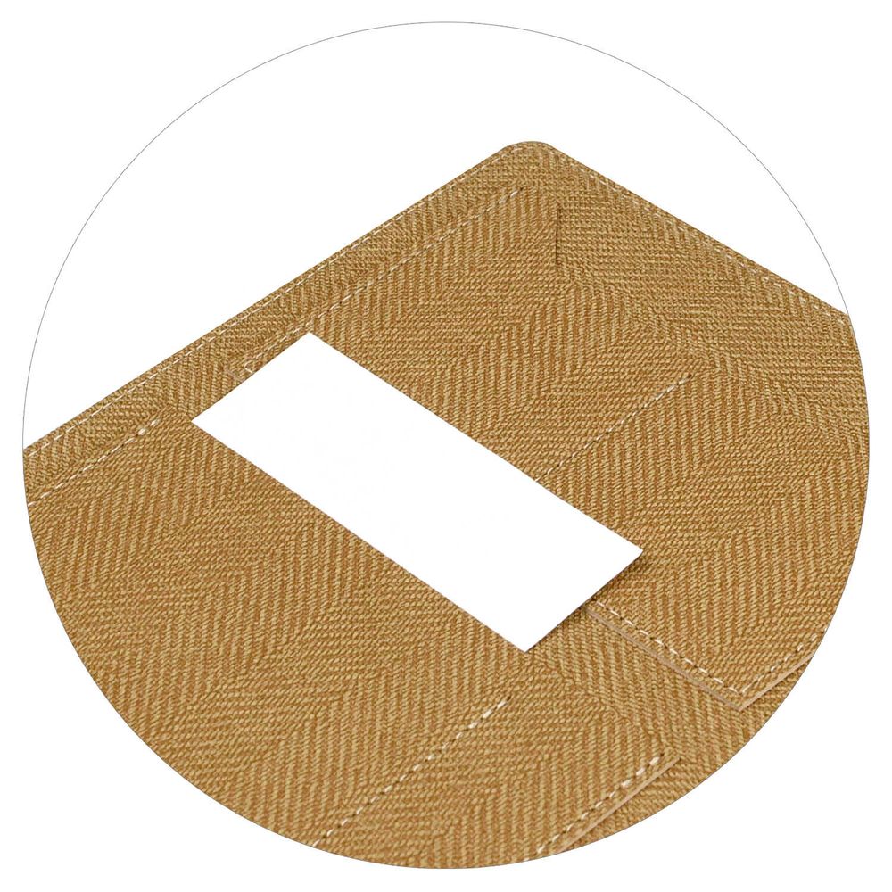 Ежедневник-органайзер Twill, недатированный, коричневый