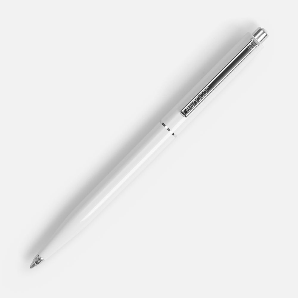 Ручка шариковая Senator Point, ver.2, белая