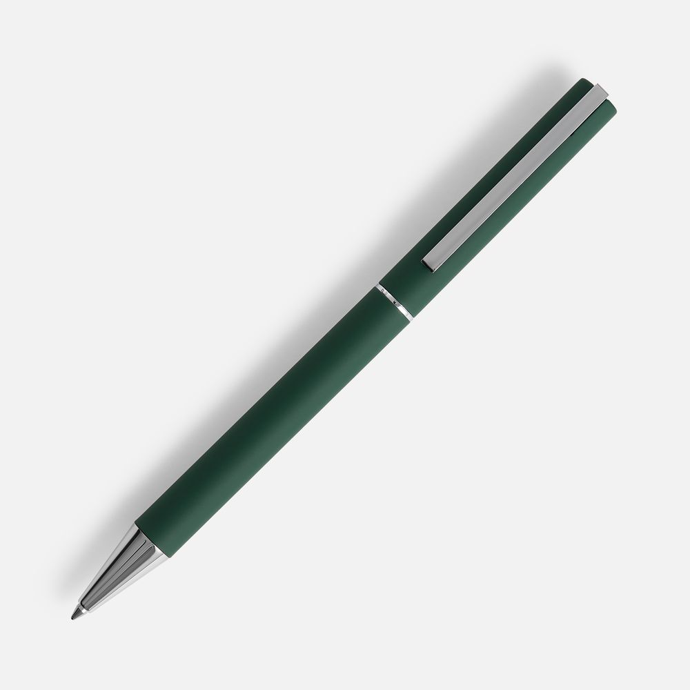 Ручка шариковая Blade Soft Touch, зеленая
