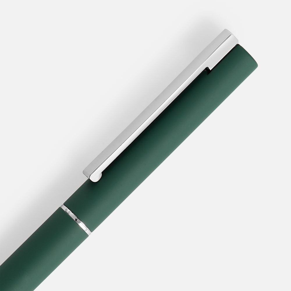 Ручка шариковая Blade Soft Touch, зеленая
