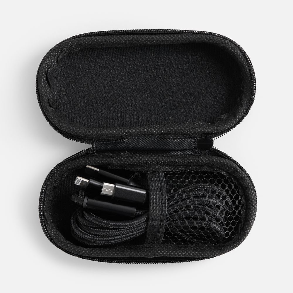 Кабель Triple Charge в футляре ver.2, черный