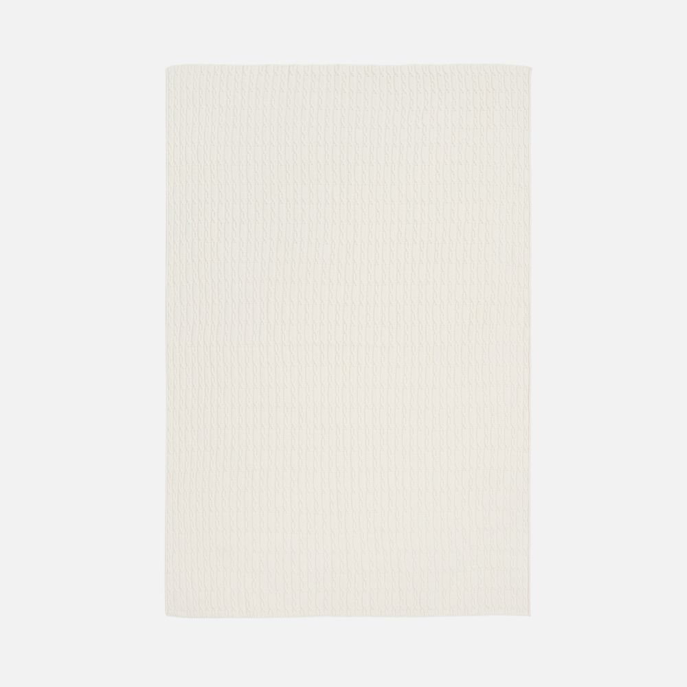 Плед Knitline, белый (молочный)
