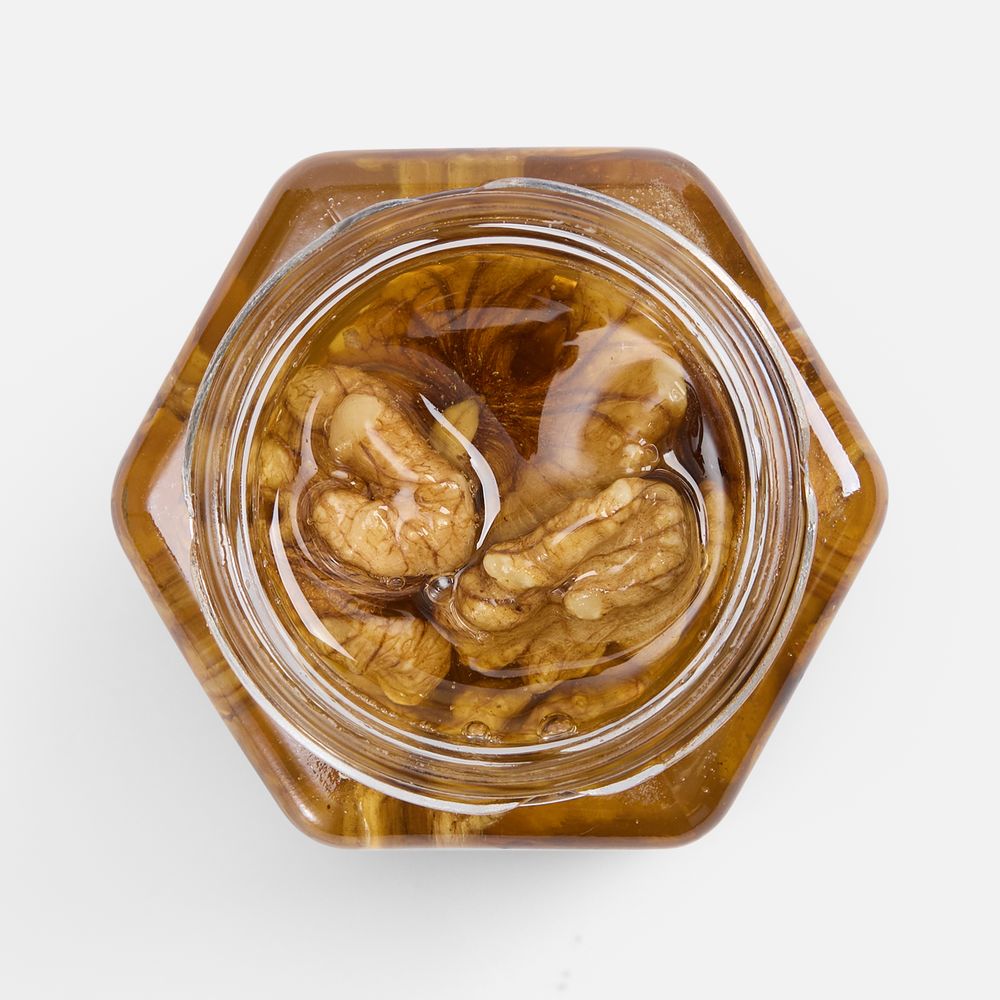 Мед Allnutty, с грецким орехом