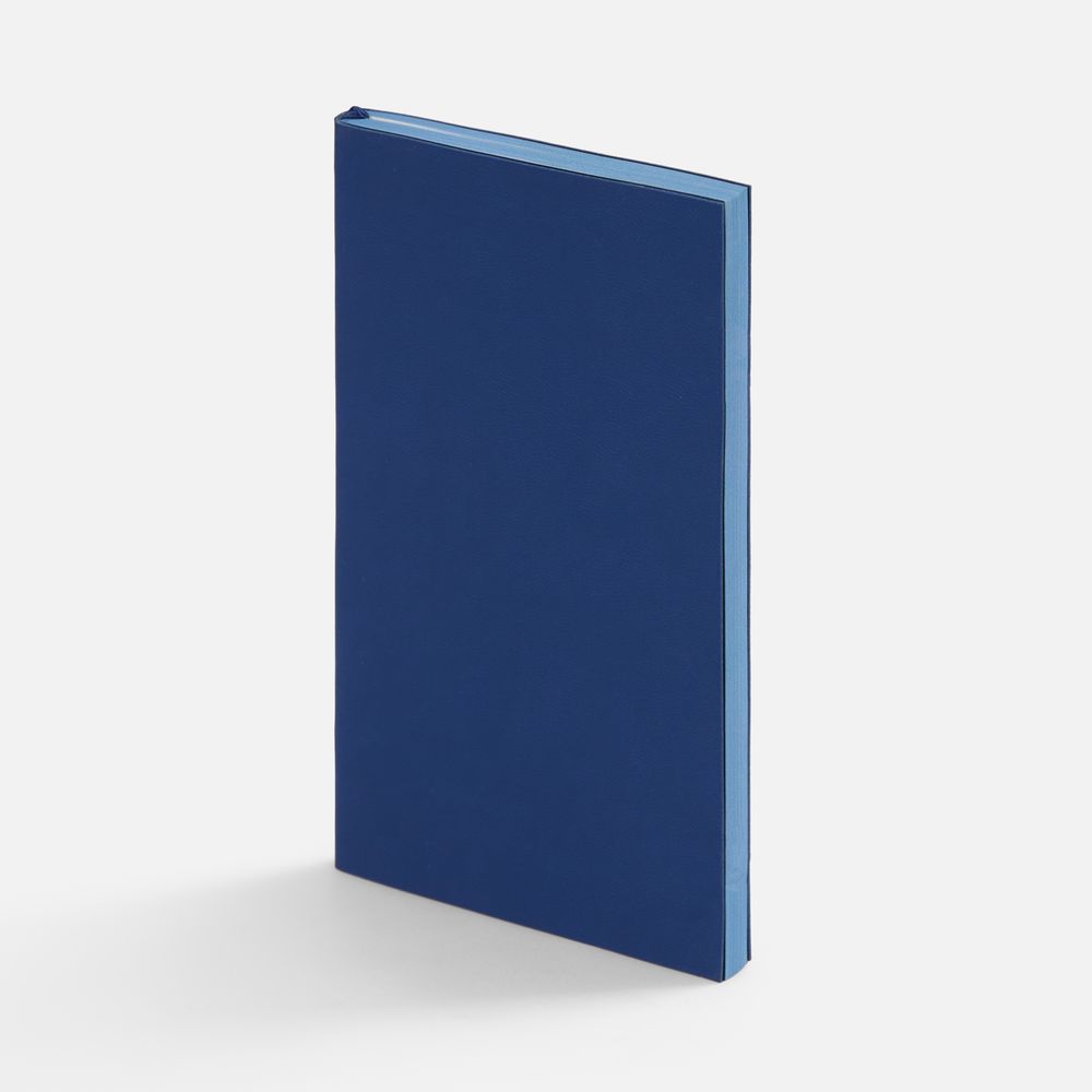 Ежедневник Flat Mini ver.2, недатированный, синий