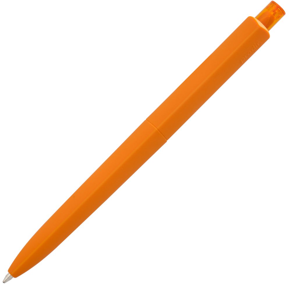 Ручка шариковая Prodir DS8 PRR-T Soft Touch, оранжевая