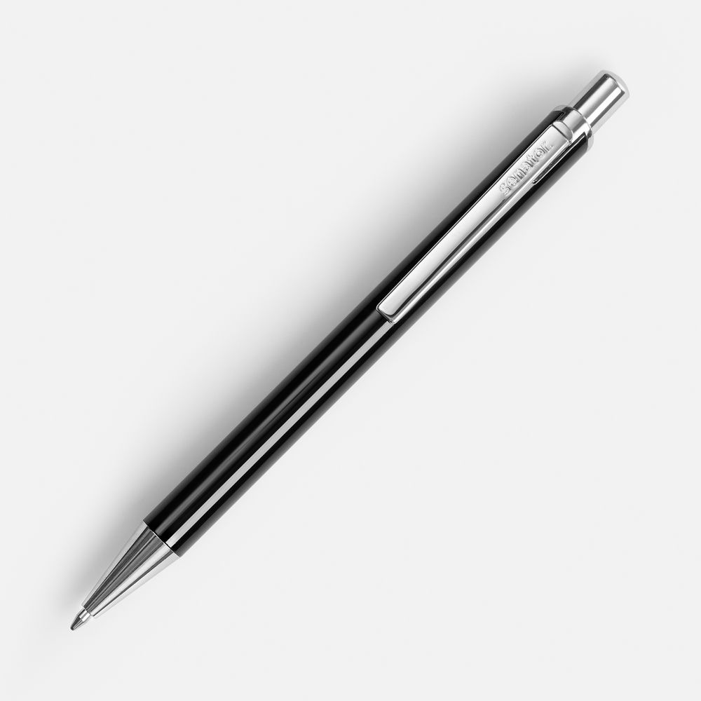 Ручка шариковая Arvent Glossy, черная