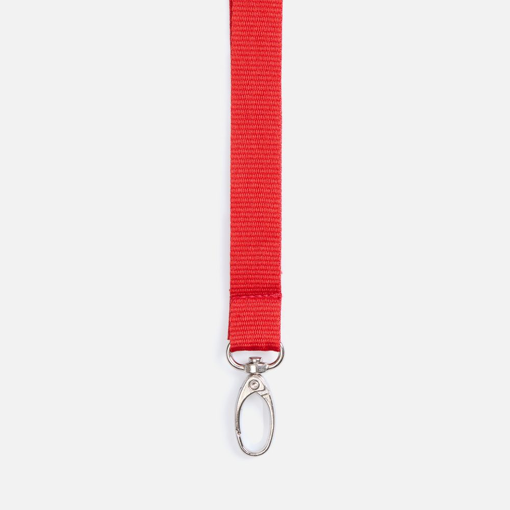 Лента для бейджа Pin, красная
