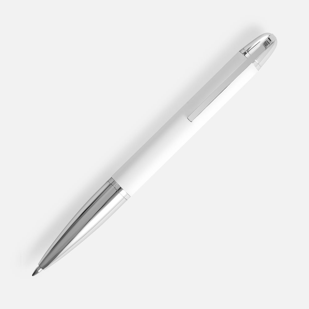 Ручка шариковая Arc Soft Touch, белая