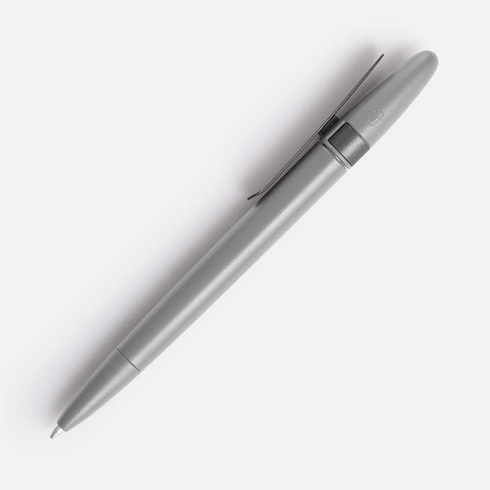 Ручка шариковая Prodir DS5 TSM Metal Clip, серая