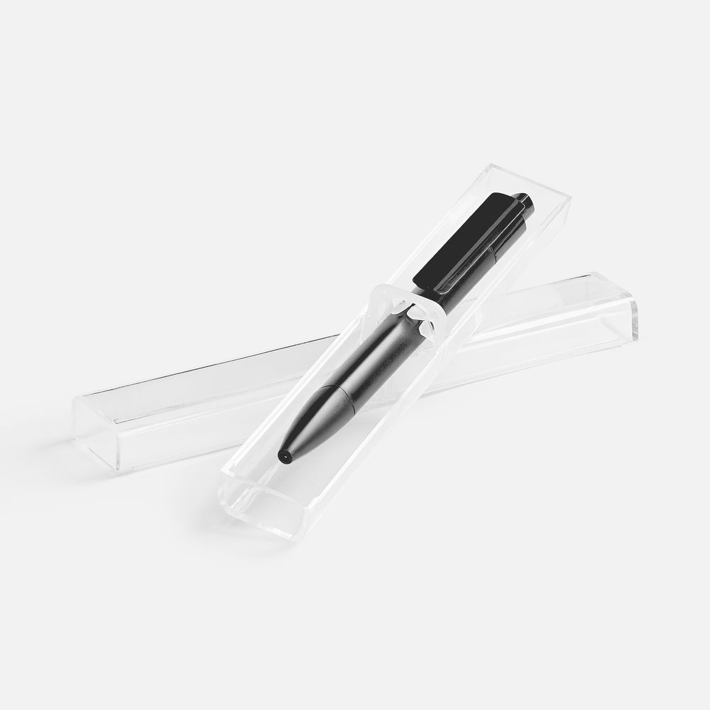 Ручка шариковая Prodir DS4 PMM-P в футляре, черная
