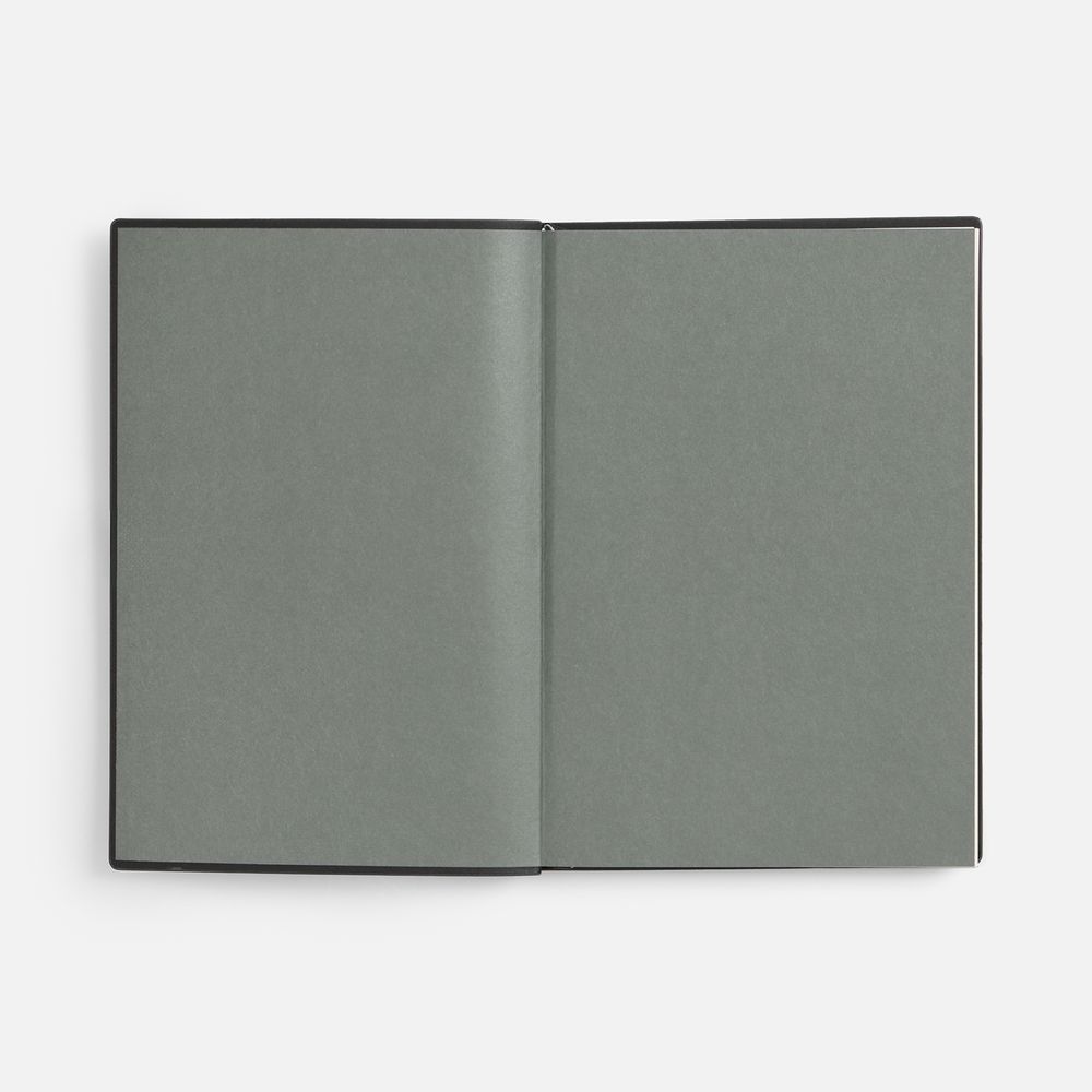 Ежедневник-органайзер Twill, недатированный, черный