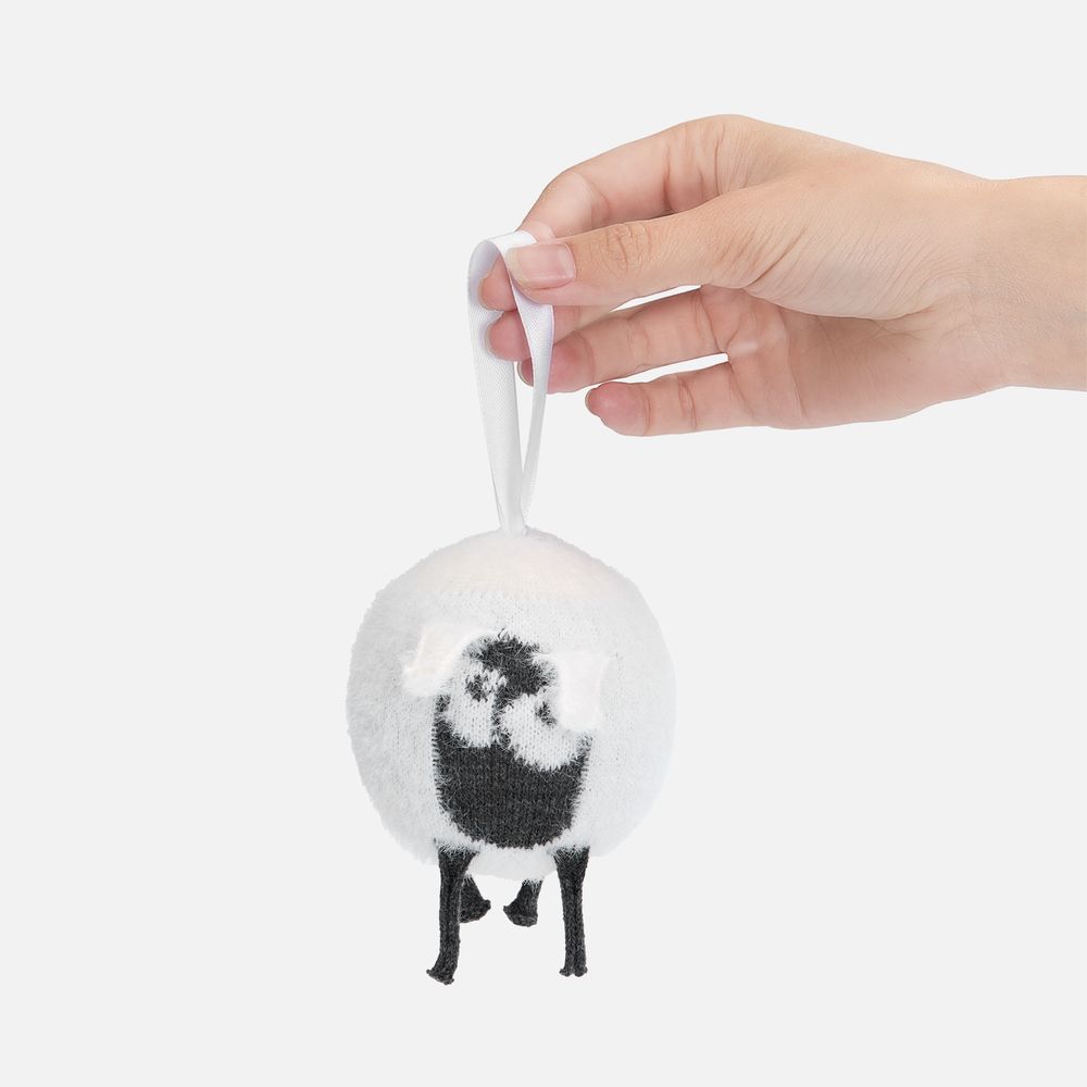 Вязаный шарик Sheeply, белый