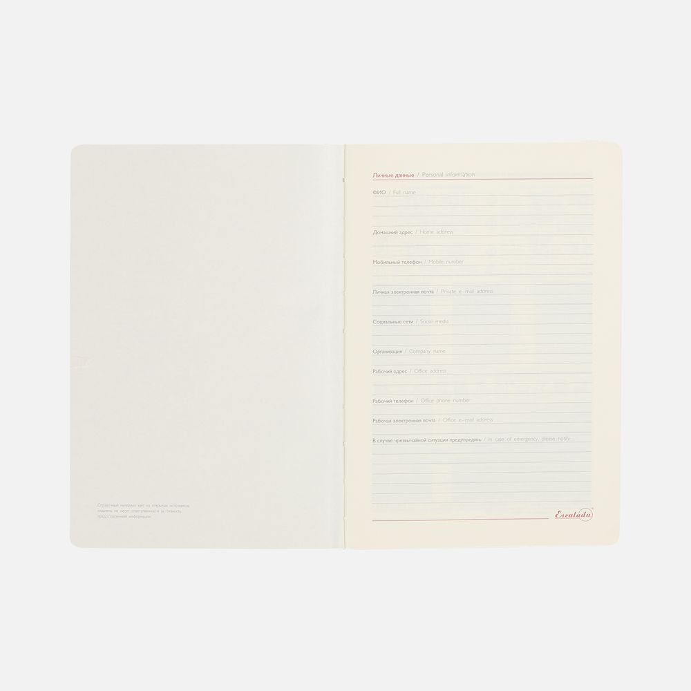 Ежедневник Chevret, недатированный, черный
