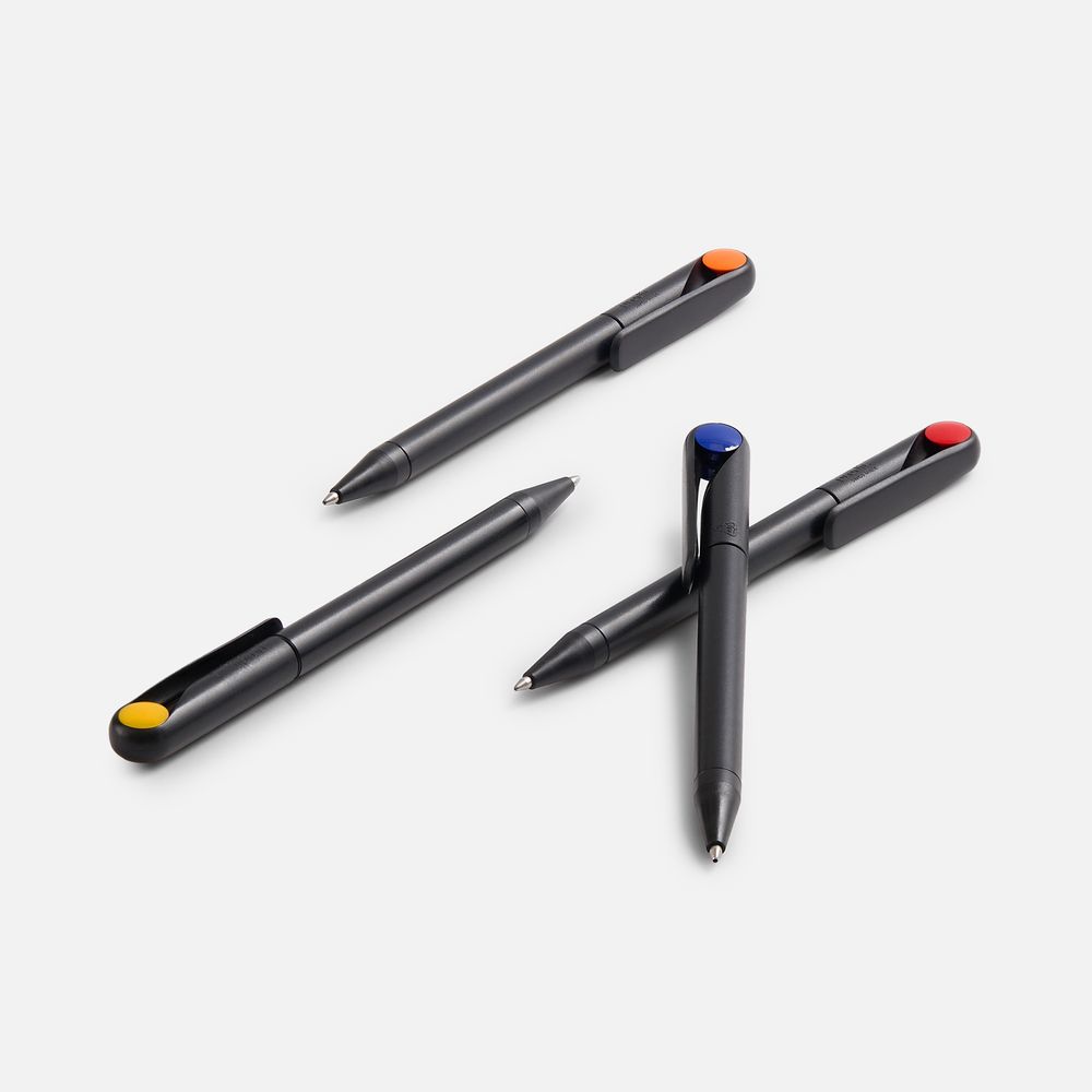 Ручка шариковая Prodir DS1 TMM Dot, серая с черным